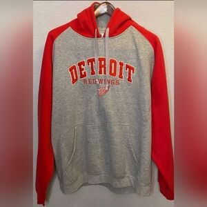 DETROIT RED WINGS NHL HOODIE MEN'S US SIZE MEDIUM LIKE NEW WORE TWICE